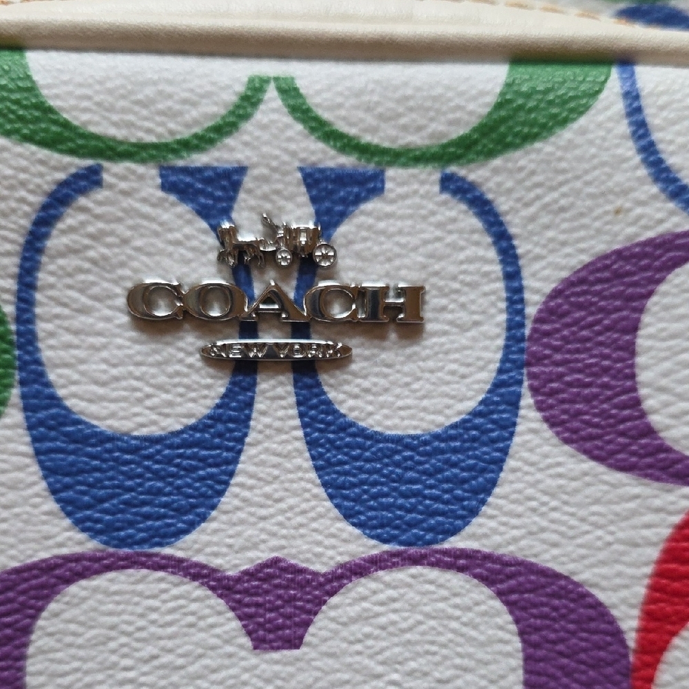 Coach Colorful Signature Backpack - Picture 5 of 16